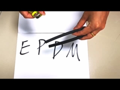 Tira de goma para ventana Tira de junta EPDM para sellado de ventanas y puertas Tira para el clima de ventanas y puertas