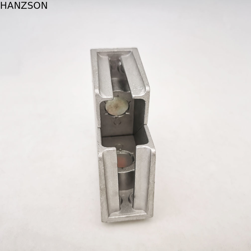 Soporte de la esquina común de la esquina del perfil de aluminio de plata del hierro para la conexión de la ventana