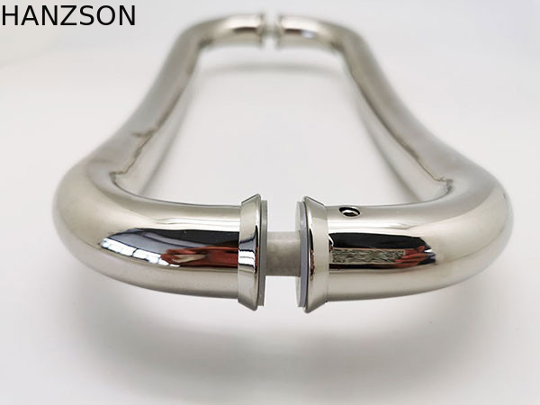 Accesorios de pulido del hardware de la puerta del vidrio de galjanoplastia que resbalan al OEM del ODM del tirador de puerta
