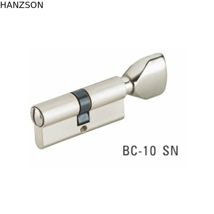 Cilindro euro durable de la cerradura de puerta del perfil, tamaño del cilindro 33.3×17.3×10.3m m de la cerradura del cuarto de baño