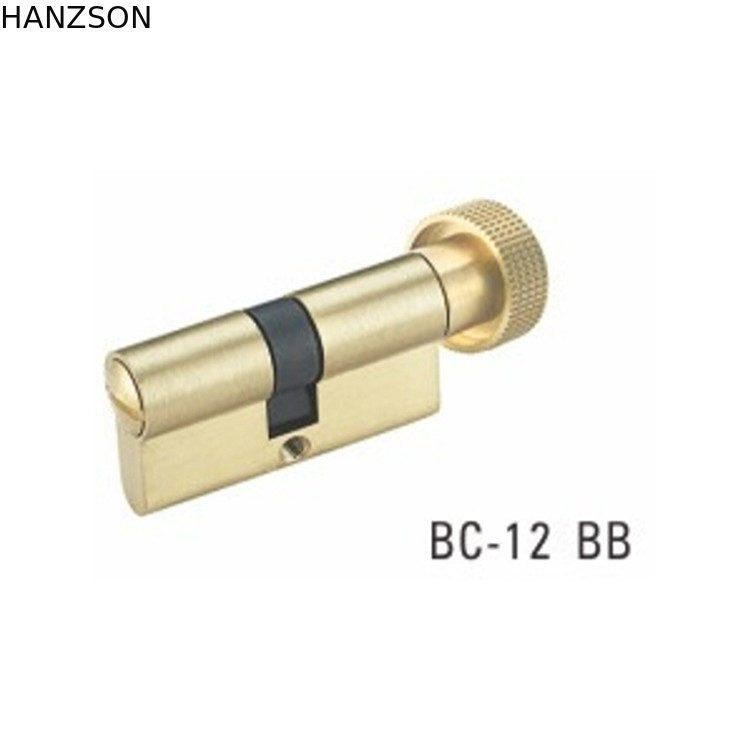 Cilindro euro durable de la cerradura de puerta del perfil, tamaño del cilindro 33.3×17.3×10.3m m de la cerradura del cuarto de baño