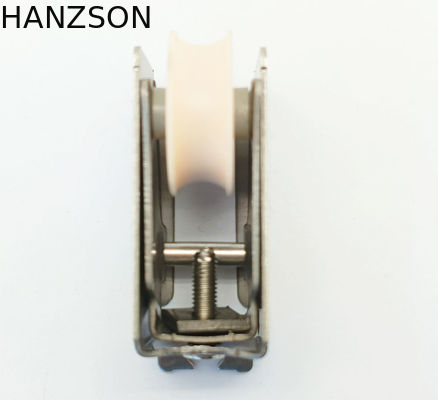 Estilo europeo moderno del rodillo de nylon de la puerta deslizante del hierro SS201 no que mancha