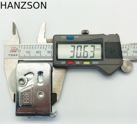 Los rodillos de nylon de la puerta deslizante de la polea de la puerta ruedan el grueso de 0.8m m 1m m 1.2m m