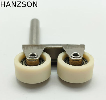 Moderno material deslizante de nylon del rodillo SS201 de la puerta de la rueda ligera