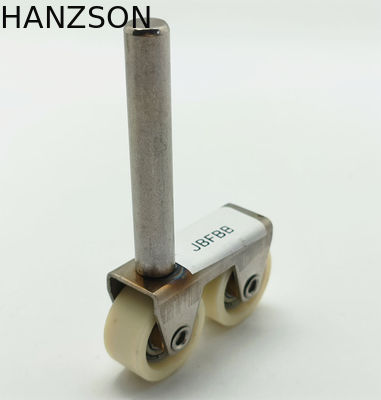 puerta de la polea de la rueda de la puerta de desplazamiento 608zz que lleva la rueda W18xH34xL42mm