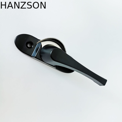 Cerradura de media luna de aluminio duradero para puertas corredizas de ventanas de 360 grados de rotación de ventanas de cerradura