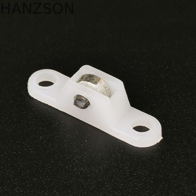 OEM Roller de pantalla corredera de ventana de rodillo de rodamiento único Roller de 8 * 8 Pulea de puertas de plástico