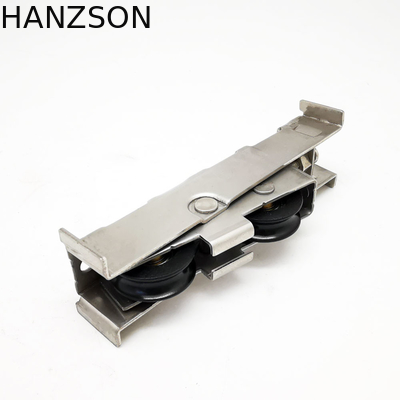 Rodillos de puertas correderas de nylon 21*20 rueda de ventana de acero inoxidable de trabajo pesado