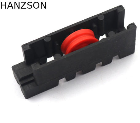 Rodillo ajustable de la ventana de UPVC, resbalando las ruedas del rodillo de la ventana de aluminio