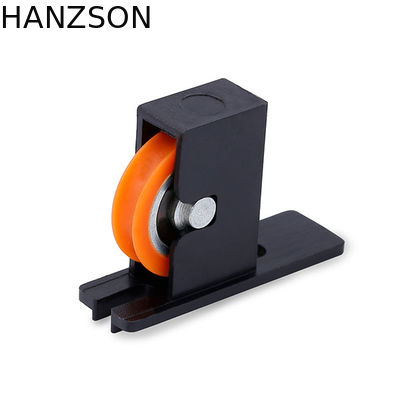 Prueba del moho que resbala los rodillos de puerta de nylon con el ODM de nylon del material de la polea doble