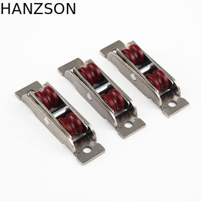 Diseño moderno material deslizante de nylon del OEM del reemplazo SS201 del rodillo de la puerta