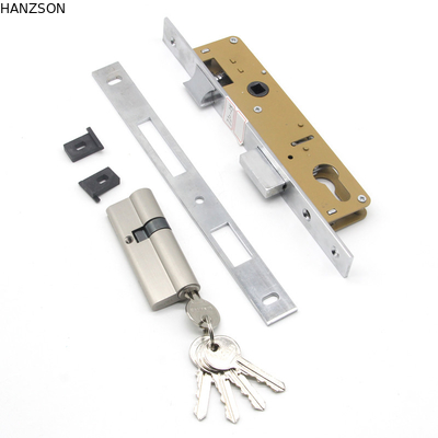 Zinc Alloy Mortise Lock Body For Aluminum Door ISO9001 Certification