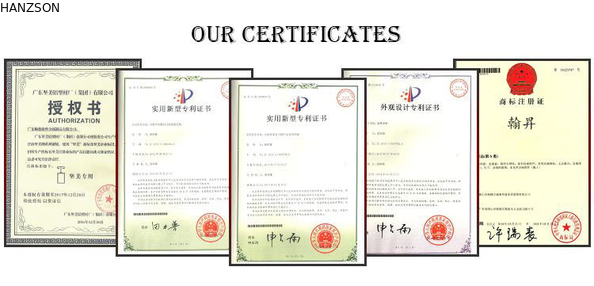 China Foshan Hanzson building materials Co.,Ltd certificaciones